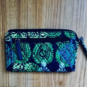 Vera Bradley Front Zip Wristlet